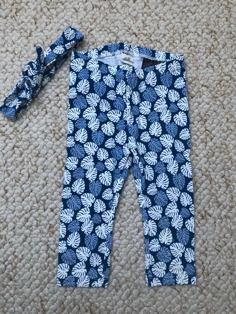 Legínky s čelenkou h&m, h&m,74