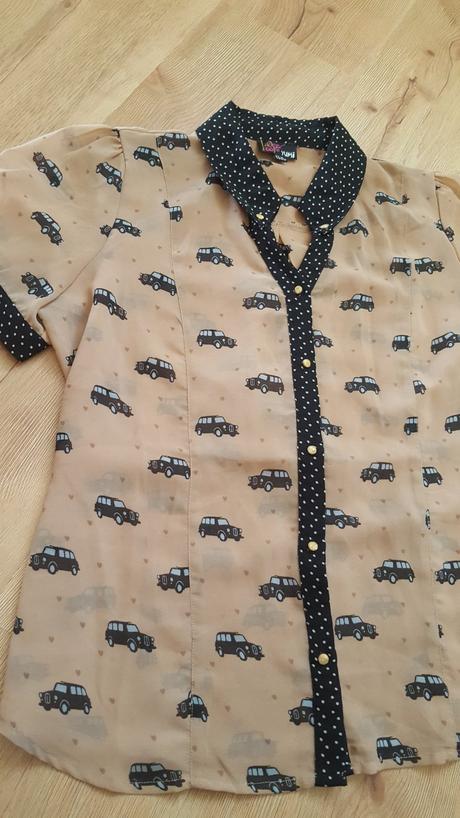 Autíčková blúzka, yumi,42