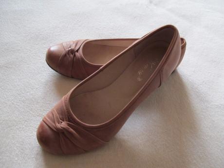 Kožené balerínky 37, baťa,37