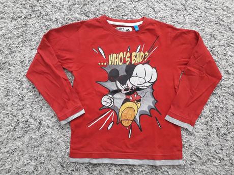 S mickey s obrázkom aj na chrbte 7-8 rokov, disney,128