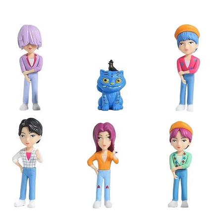 K-pop demon hunters figúrky saja boys,