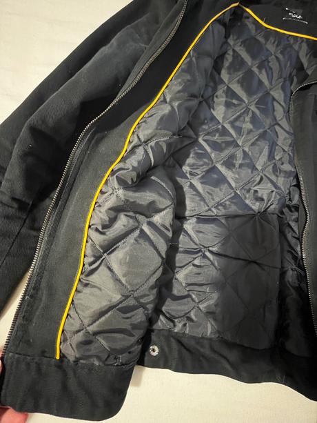 Prechodná bunda s kožušinovým limcom, zara,m