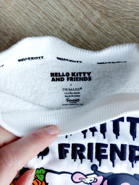 Halloweenska mikina hello kitty 92, hello kitty,92