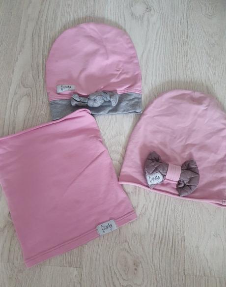 Funny bunny 2x čiapka + nakrčník, funny bunny,104