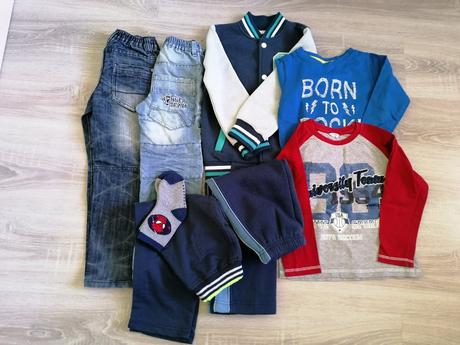 Balík veci pre chlapca veľ. 110, 104–116