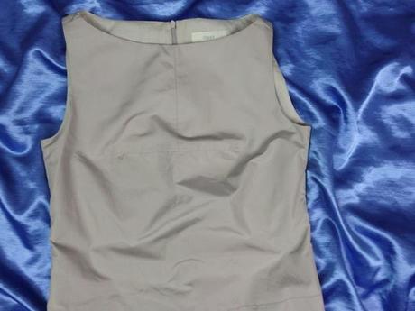 Luxusné béžové šaty, m