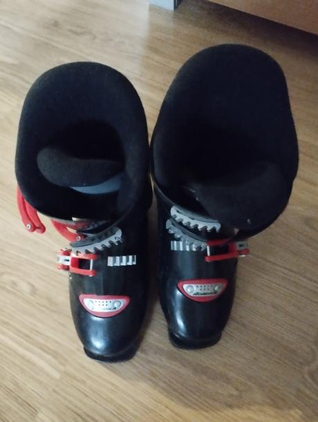 Set lyže a lyžiarky super stav, 90-99 cm