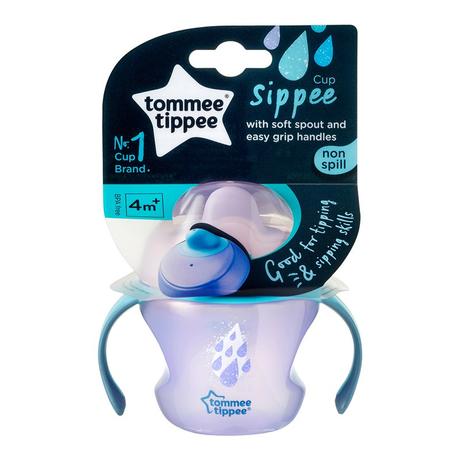 Tommee tippee hrnček sippee cup ružová 150ml, 4m+, 