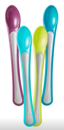 Tommee tippee lyžičky pre najmenších 4 m +, 4 ks, 