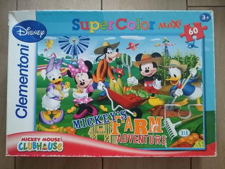 Puzzle clementoni super color 60 dielikov,