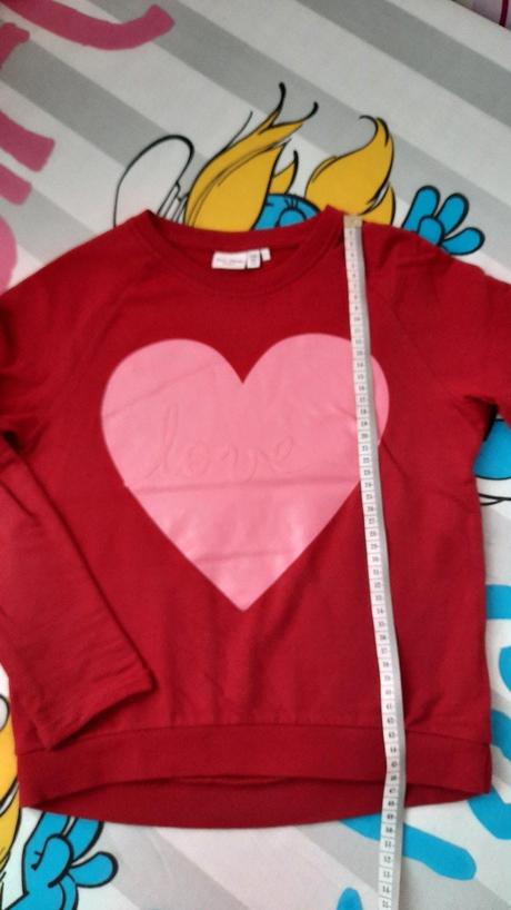Červená mikina, name it,134