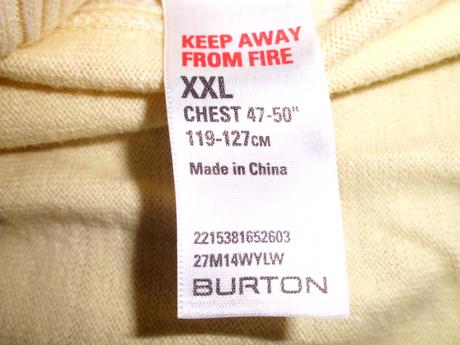 Bledožltý  2xl, burton,xxl