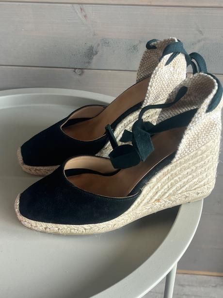Letná elegancia castañer espadrilky, 39