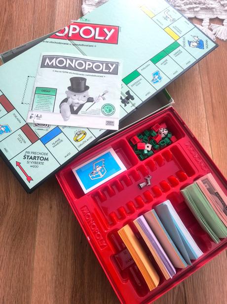 Spoločenská hra monopoly,