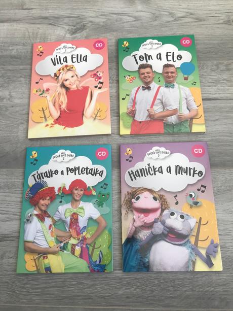 Detské cd nerozbalené,