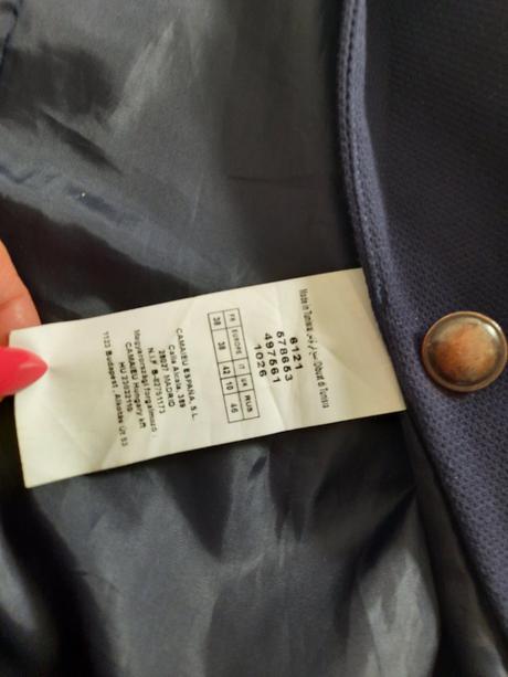 Modré sako zn. camaieu, camaieu,38