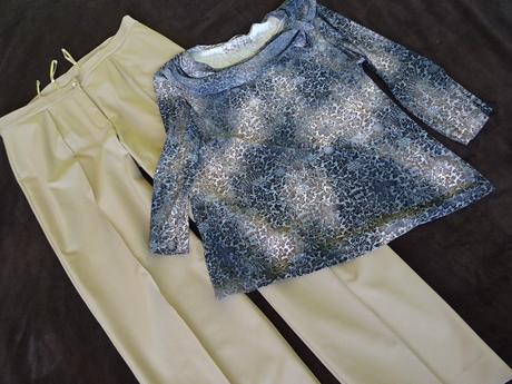 Dámske nohavice veľ.xl, madeleine + top bemar, xl