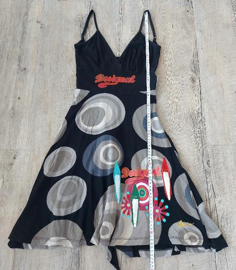 Čierne letné šaty desigual, desigual,xs