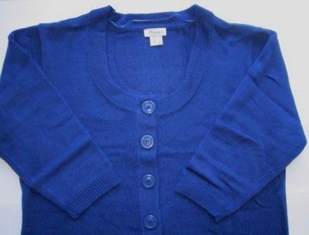 Kardigán / dlhší sveter na gombíky, xl