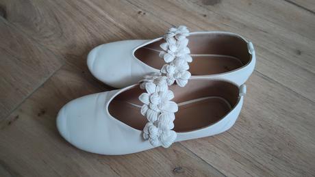 Biele balerínky, h&m,34