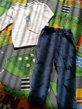 Nohavice a tričko., obaibi,98