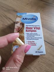 Mivolis kapsuly na vitálne vlasy, 60 ks