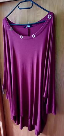 Damske bordové saty xxxl, xxxl