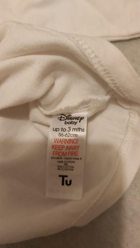 Tričko dumbo dlhý rukáv 62, tu,62