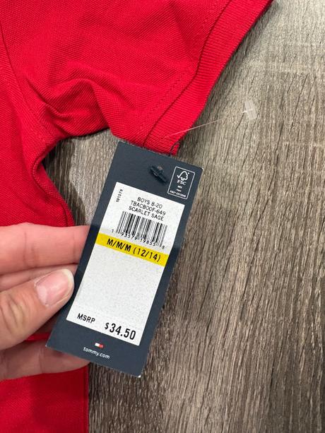 Tommy hilfiger chlapcenska polokosela na 12-14, tommy hilfiger,152