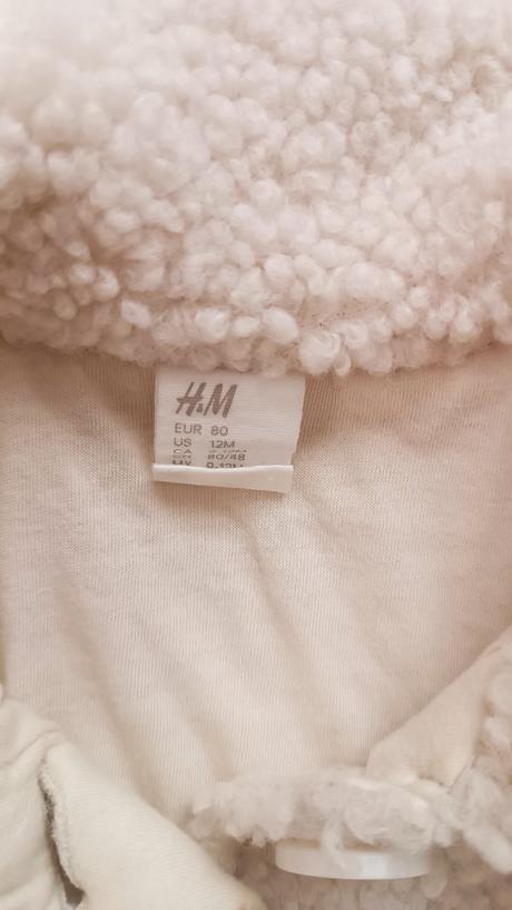 Tedy kabatik, h&m,80