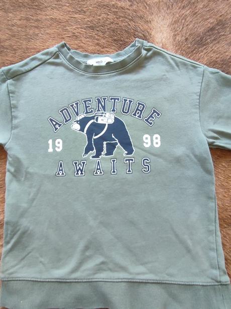 Pulover mango, vel.128, mango,128