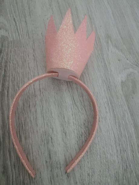 Korunka ružová čelenka, h&m