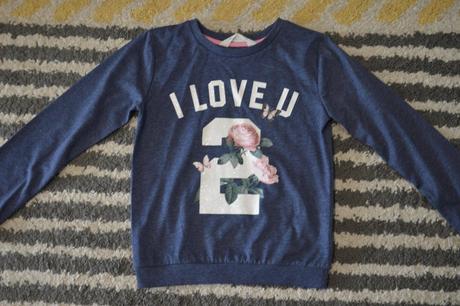 Tenšia mikinka 122/128, h&m,122