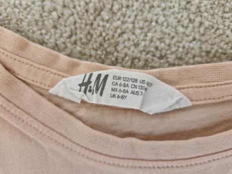 Tricko little sister 122/128, h&m,122