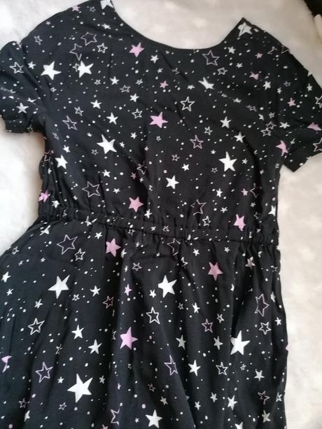 Šaty s hviezdičkami, c&a,128