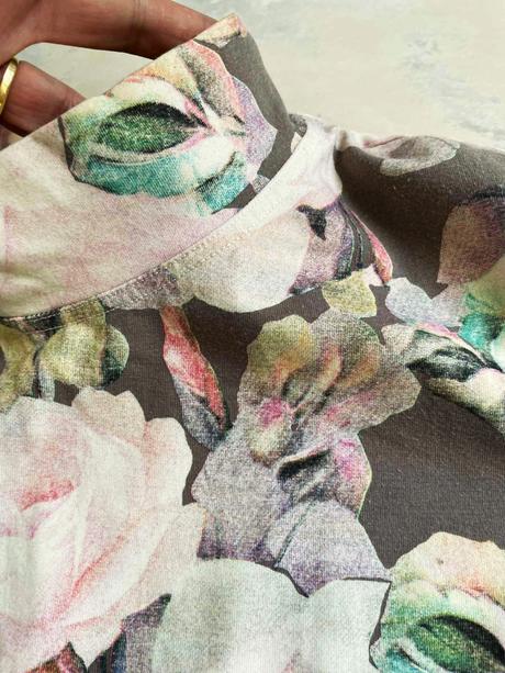 Kvetované princess tričko, l