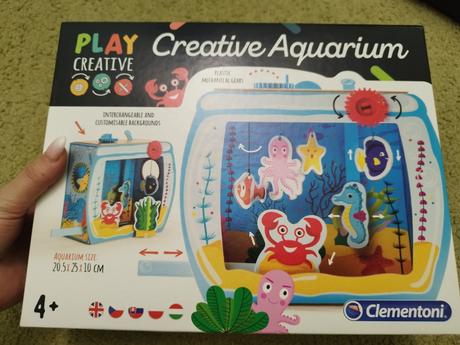 Kreatívne akvárium clenentoni, 