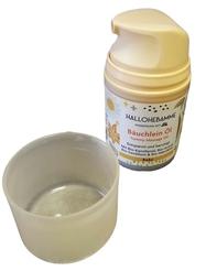 HALLOHEBAMME Baby masážny olej na bruško, 50 ml