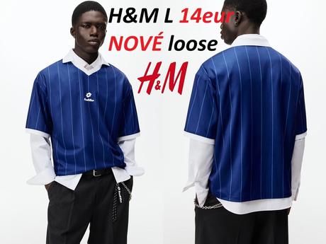 Futbalový dres lotto hm modrý, h&m,l