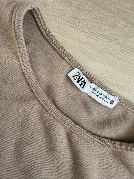Bežovy top, zara,s