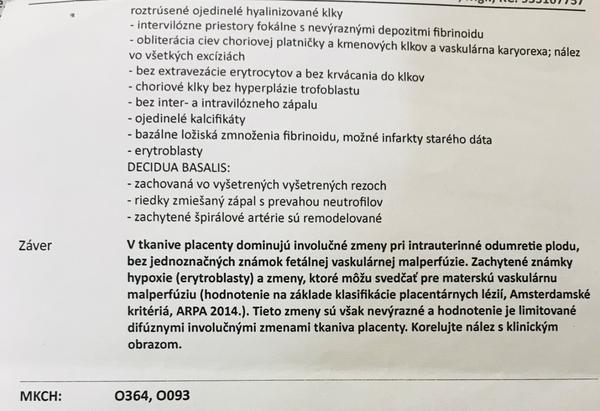 Podstúpila som kyretáž. Aké sú moje výsledky z histológie?