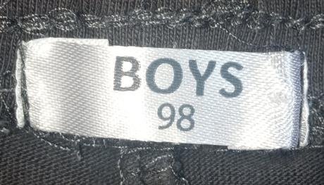 Chlapčenské tmavosivé šortky s potlačou (98), 98