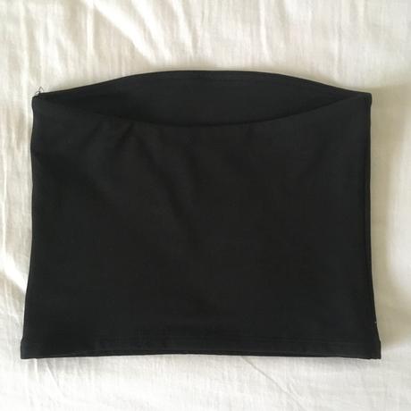 Čierny bandážový top, xs