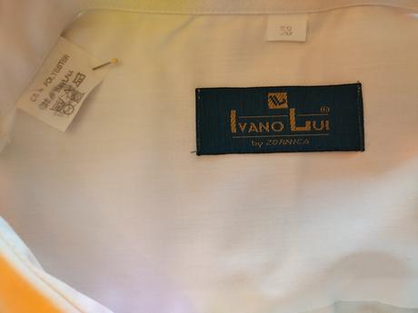 Predám pánsku košeľu, veľ. 53, zn. ivano lui, 52