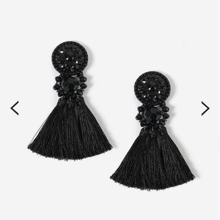 Náušnice na ples či stužkovú,