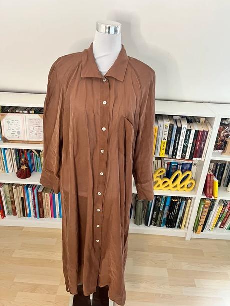 Dlha hneda kosela zara xxl, zara,xxl