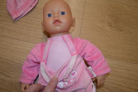 My little baby born bábika,