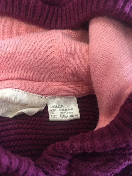 Rovnaké svetríky (62/68 a 86/92), lupilu,62