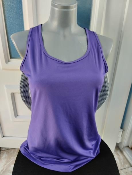 Fialove tričko, tchibo,m