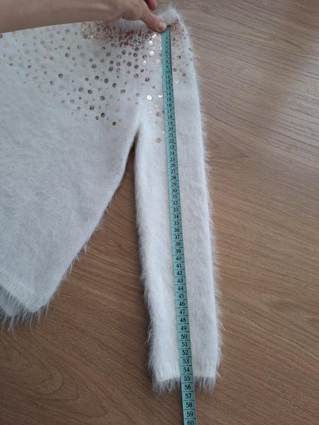 Teplý sveter s flitrami h&m, h&m,140